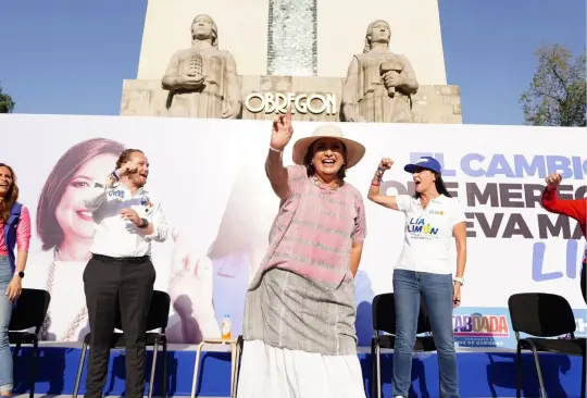 Xóchitl Gálvez asegura la importancia del voto.