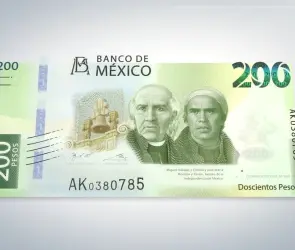 Así es el nuevo billete de 200 pesos que pondrán en circulación en México