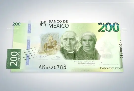 Lanzan nuevo billete de 200