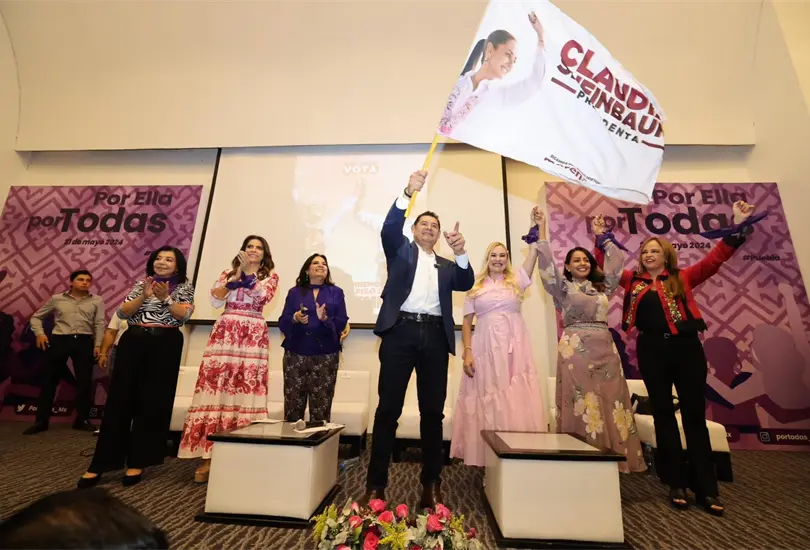 Armenta llam&oacute; a la poblaci&oacute;n de Puebla votar el 2 de junio
