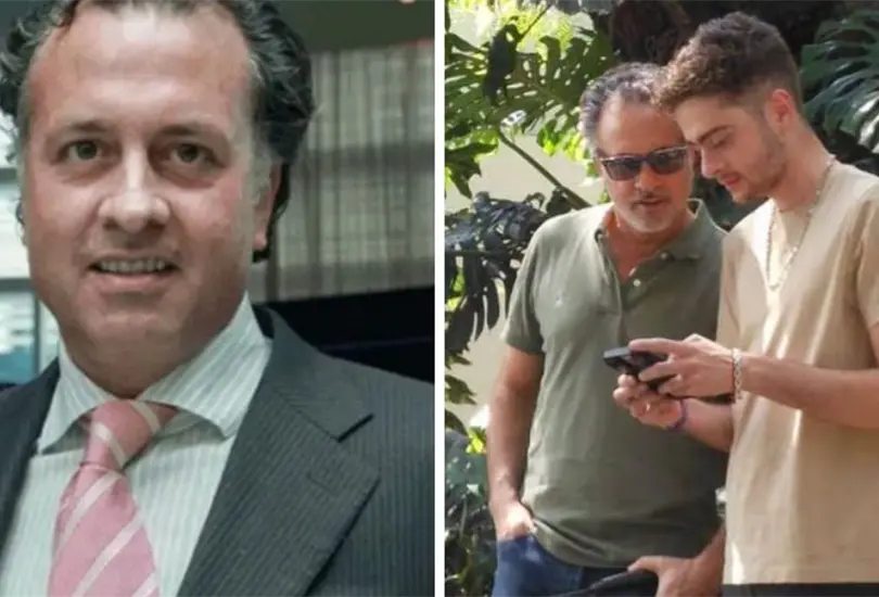 Ernesto Zedillo Jr. y su hijo