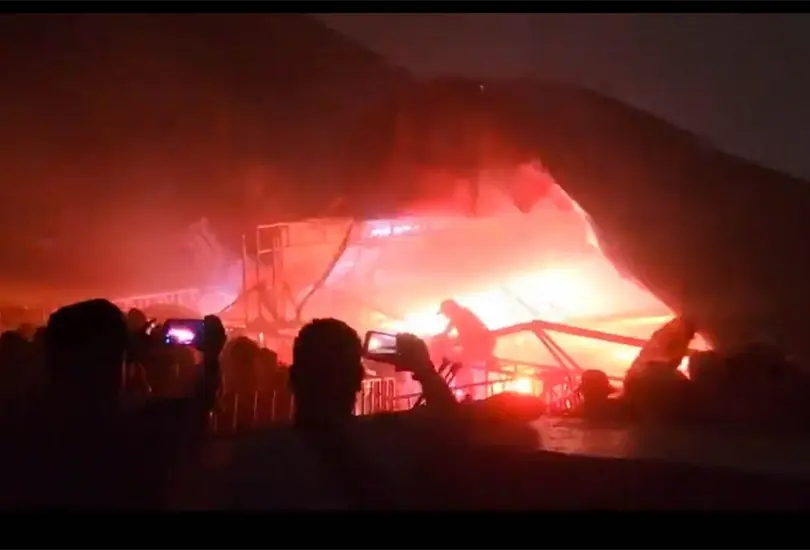 El aterrador momento qued&oacute; captado en video