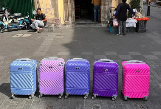 KEMM Maletas es una bodega de maletas de viaje ubicada en el centro de CDMX.