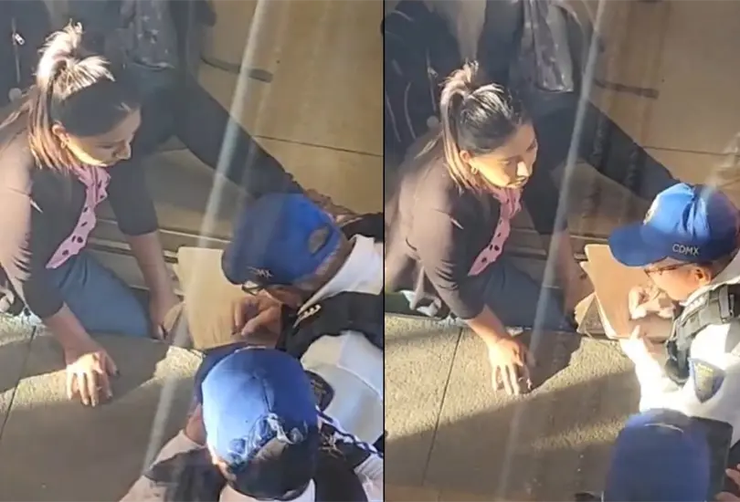 Mujer cae y queda atorada entre vagón y andén de la Línea 12 del Metro de CDMX Mujer cae y queda atorada entre vagón y andén de la Línea 12 del Metro de CDMX