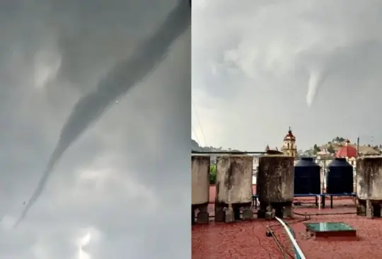 Tornado sorprende a Toluca: IMÁGENES IMPACTANTES muestran los daños del fenómeno climático