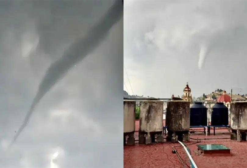 Tornado sorprende a Toluca: IM&Aacute;GENES IMPACTANTES muestran los da&ntilde;os del fen&oacute;meno clim&aacute;tico