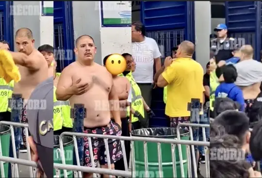 ¡Qué poca! Aficionados son forzados a tirar su playera del América a la basura en la puerta del estadio | VIDEO