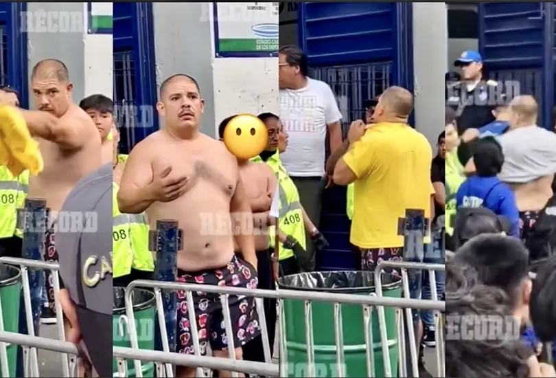 &iexcl;Qu&eacute; poca! Aficionados son forzados a tirar su playera del Am&eacute;rica a la basura en la puerta del estadio | VIDEO
