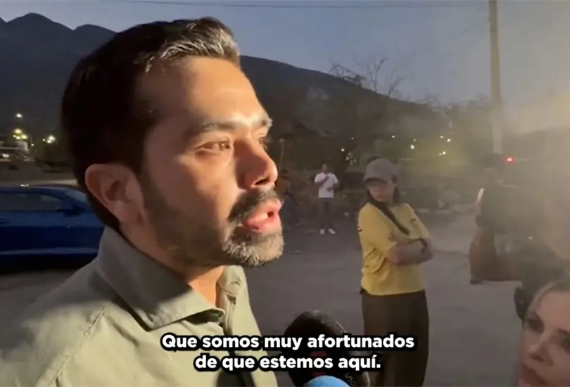 VIDEO | &Aacute;lvarez M&aacute;ynez rompe en llanto al recordar la tragedia del colapso en Nuevo Le&oacute;n