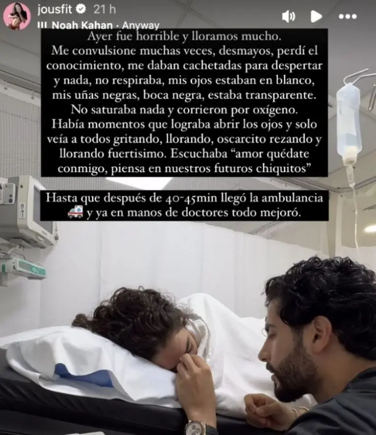 La creadora de contenido compartió con sus seguidores su diagnostico. Foto: @jousfit.