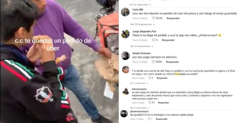 Al parecer, lo que realmente sucedió con el pedido fue que el cliente nunca contestó cuando llegaron con la comida. Foto: Especial