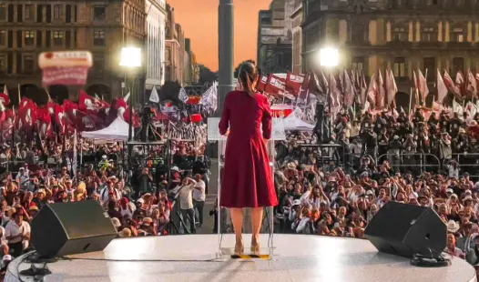&iquest;Cu&aacute;ndo y d&oacute;nde ser&aacute; el cierre de campa&ntilde;a de Claudia Sheinbaum?