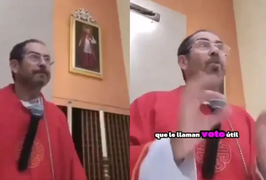 Sacerdote genera polémica en redes