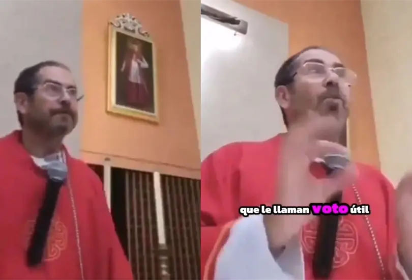 Sacerdote genera polémica en redes Sacerdote genera polémica en redes