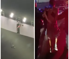 ¿Qué pasó con el aficionado de América que se subió al techo el Estadio Azteca?