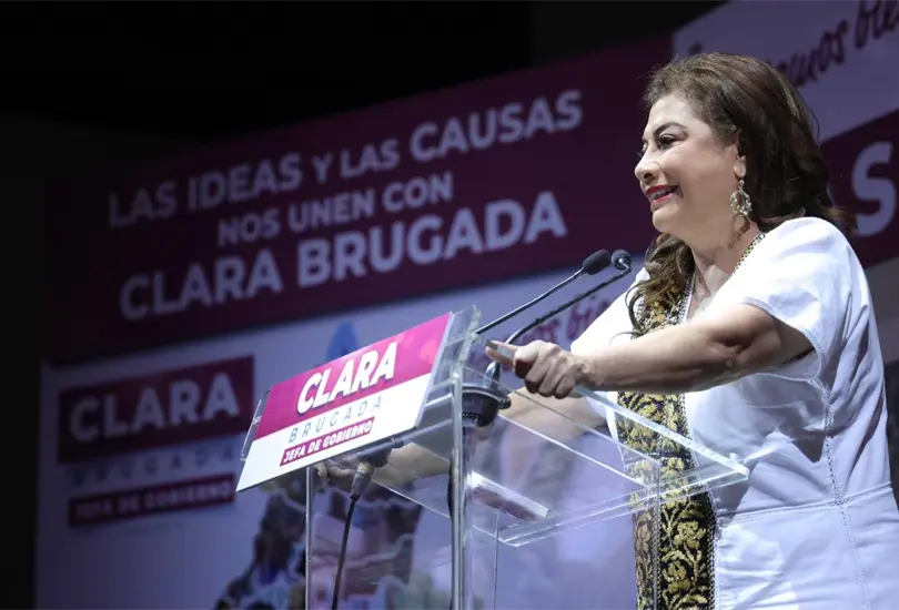 Clara Brugada asegura que la CDMX tendrá una jefa de gobierno feminista Clara Brugada asegura que la CDMX tendrá una jefa de gobierno feminista