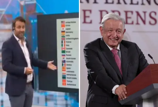 El analista celebró la gestión de AMLO. El analista celebró la gestión de AMLO.