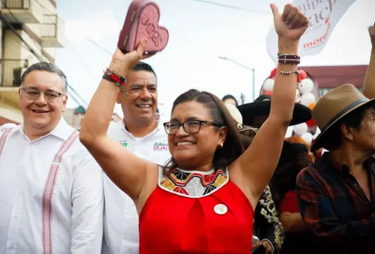 Aleida Alavez asegura que ganará Iztapalapa con una victoria contundente en cierre de campaña