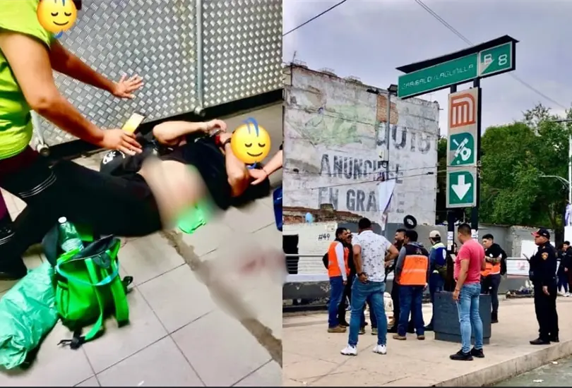Terror en el Metro: Joven es baleado en las escaleras de la estación Garibaldi en CDMX Terror en el Metro: Joven es baleado en las escaleras de la estación Garibaldi en CDMX