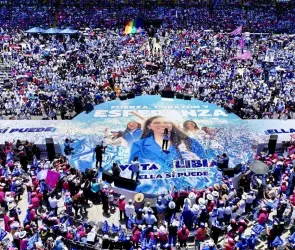 Libia García sigue al frente en la carrera por la Gubernatura de Guanajuato tras su cierre de campaña