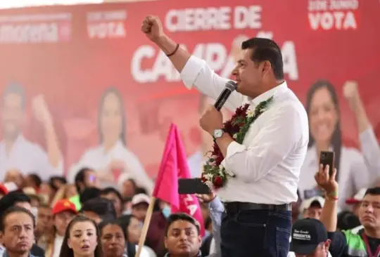 Cierre de campaña de Alejandro Armenta en Atlixco, Puebla 