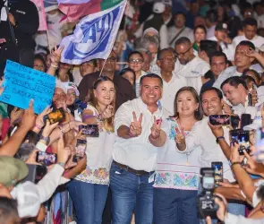Así fue el cierre de campaña de Renán Barrera en Mérida