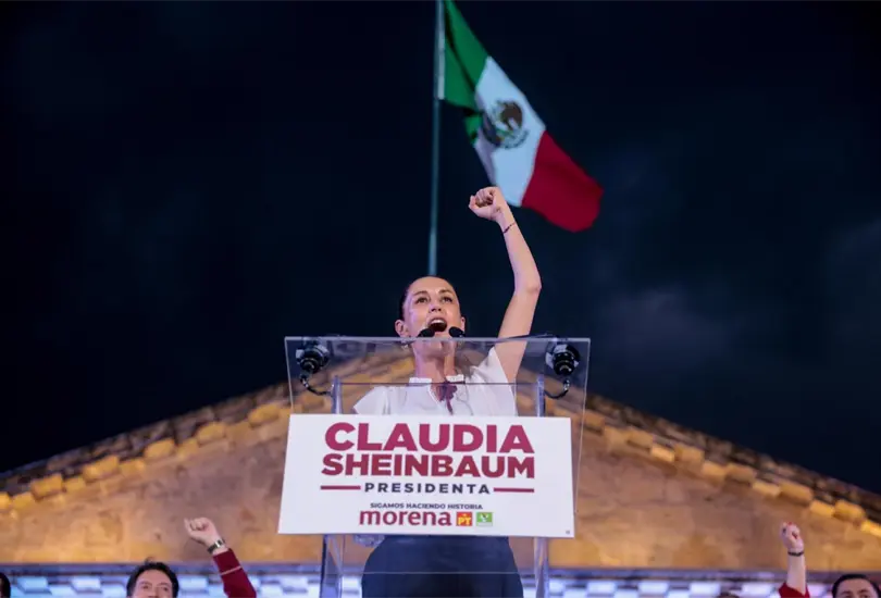 Claudia Sheinbaum insta a ciudadanos a votar por la continuaci&oacute;n de la 4T 