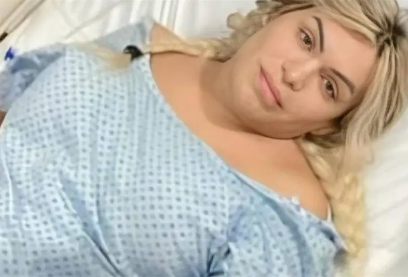 Wendy Guevara en el hospital Wendy Guevara en el hospital