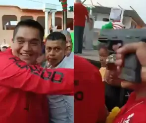 Filtran VIDEO del asesinato de José Alfredo Cabrera, candidato de Coyuca de Benítez por el PRI-PAN-PRD