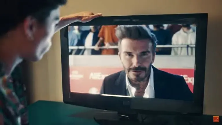 AliExpress contrata al ex futbolista David Beckham como su nuevo embajador de marca - Captura de pantalla