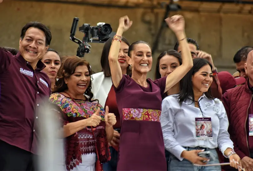 Nos vemos el 2 de junio para celebrar: Claudia Sheinbaum cierra campa&ntilde;a en el Z&oacute;calo