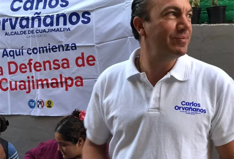 Carlos Orva&ntilde;anos llam&oacute; a cuidar el voto. 