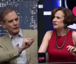 "No estamos como en el 88": Lorenzo Córdova y Denise Dresser protagonizan pelea en programa de Loret