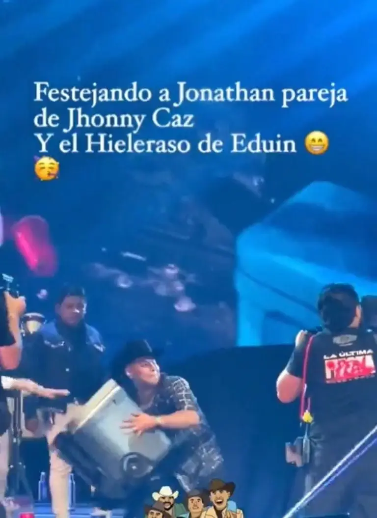 Eduin Caz golpea a su cuñado con hielera - Tomada de video