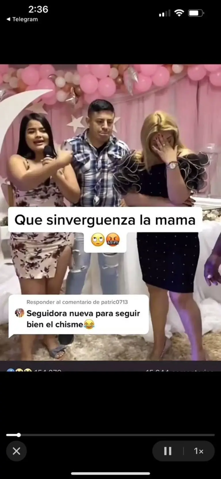 Una joven decidió exponer la infidelidad de su novio con su propia madre - Captura de pantalla