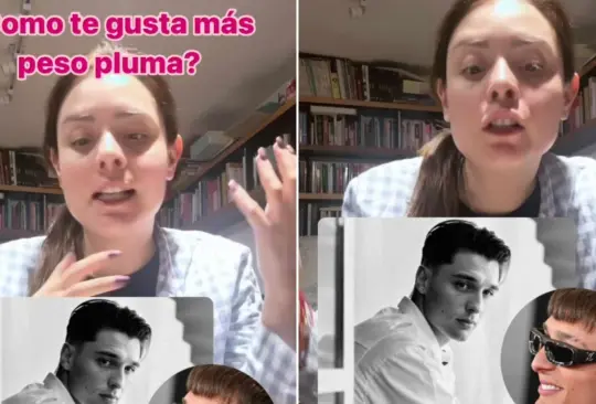 La también influencer mencionó que este cambio de look le benefició a Peso Pluma