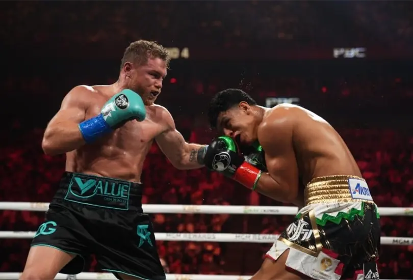 Sa&uacute;l Canelo &Aacute;lvarez contra Jaime Mungu&iacute;a 