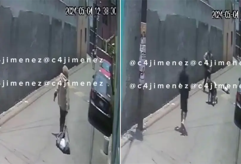 La situaci&oacute;n qued&oacute; grabada por c&aacute;maras de seguridad