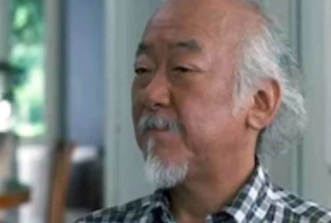 Pat Morita interpret&oacute; al Se&ntilde;or Miyagi.