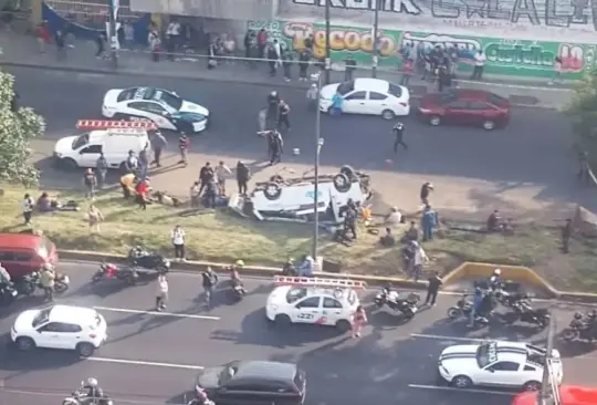 Accidente en la alcaldía Zaragoza en la Ciudad de México 