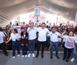 Armenta promete construir puente vehicular que conecte San Baltazar Tetela con la ciudad de Puebla