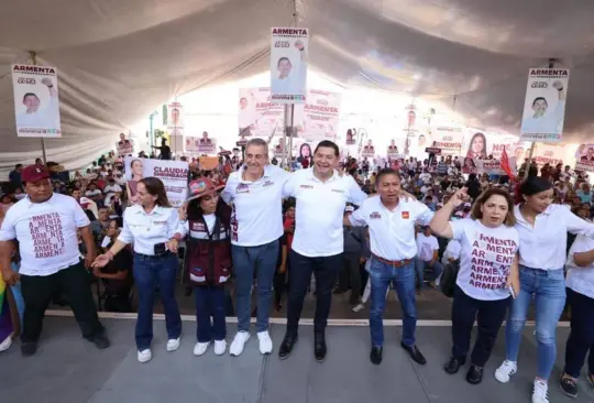 Alejandro Armenta visitó San Baltazar Tetela para compartir su estrategia de gobierno, la cual garantizará una mejor movilidad y seguridad para los poblanos