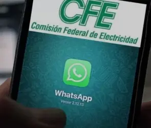 ¿No tienes luz? Así puedes reportar fallas a la CFE por WhatsApp