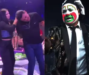 VIDEO: Mujer EXPLOTA de celos y agrede a su novio en show de Brincos Dieras