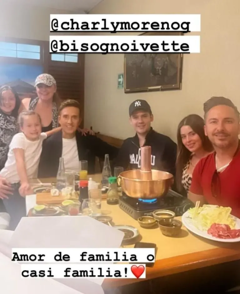 Daniel Bisogno y Charly ya han coincidido desde hace tiempo Créditos: Especial