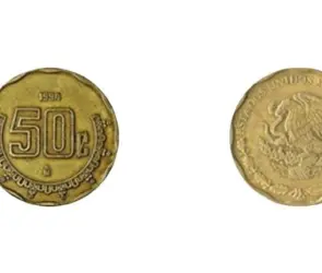 Ofrecen hasta 7 millones de pesos por peculiar moneda de 50 centavos