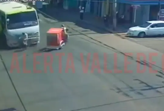 Captan momento exacto en el que camión atropella a abuelito en Edomex; la víctima perdió la vida