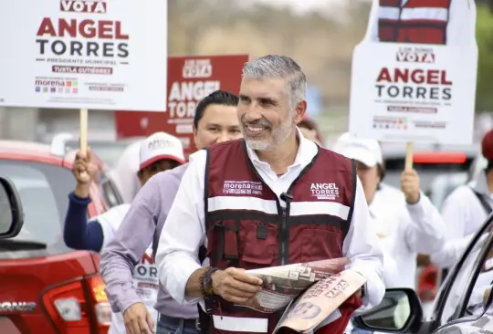 Angel Torres se corona como el candidato más votado en las urnas de Tuxtla Gutiérrez