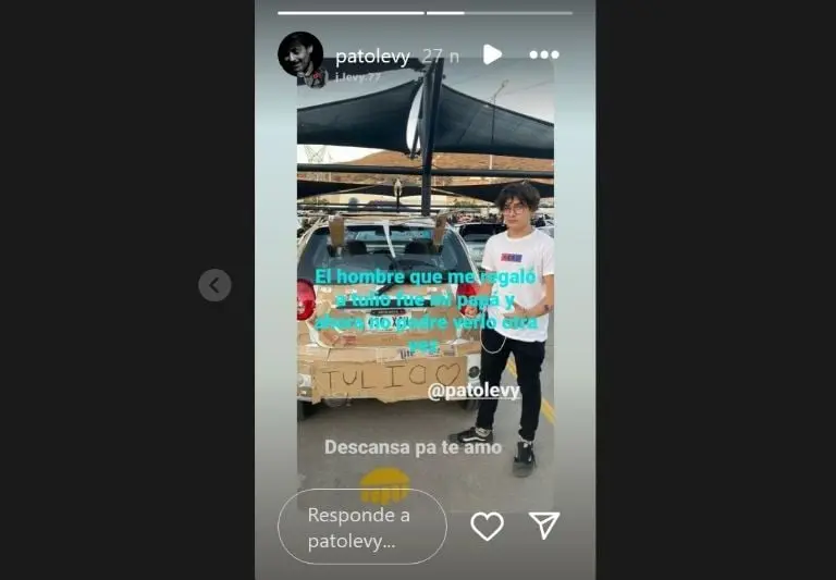 Hijos de Pato Levy se despiden (Instagram)