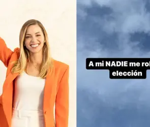 Tras aceptar su derrota maquillándose, Mariana Rodríguez acusa fraude electoral: "A mi nadie me roba la elección"